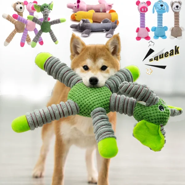 Indestructible Large Dog Sound Squeaky Toys 1