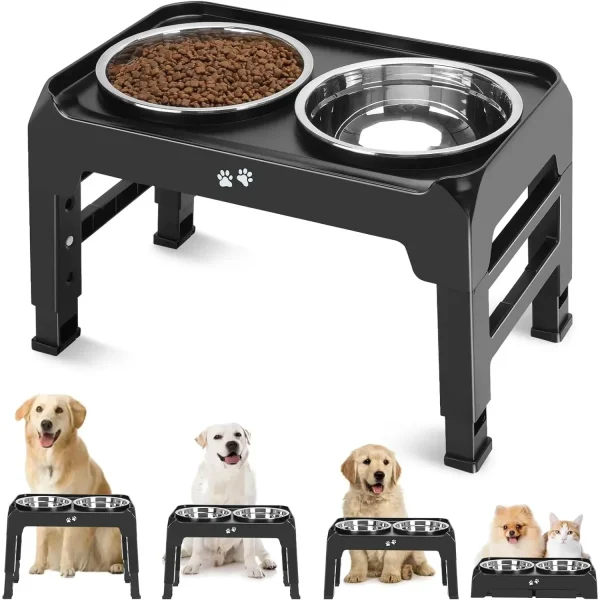 Dog Bowl Non-Slip Dog Feeder for Large Medium Dog 1