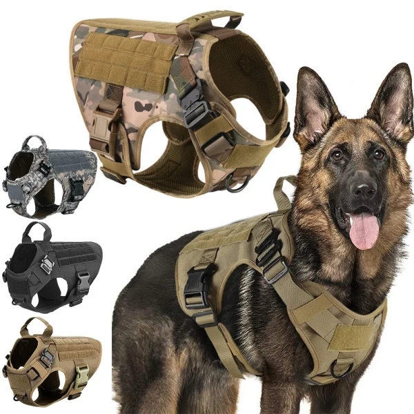 Military Large Dog Harness 1