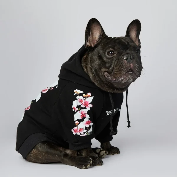 Fashion Sakura Dog Jacket Pet Dog Hoodies 3