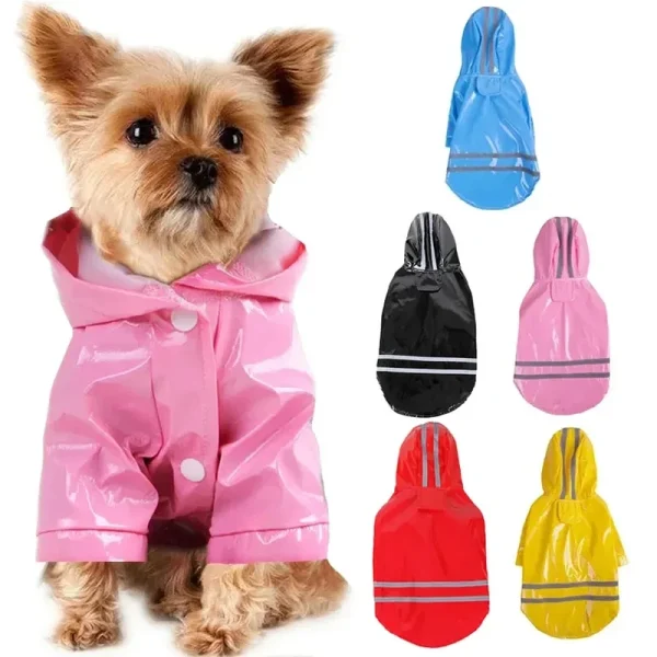 Reflective Waterproof Snowproof Cape Poncho Costume 1