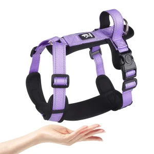 Anti-Escape Dog Harness with Handle Reflective Nylon 1