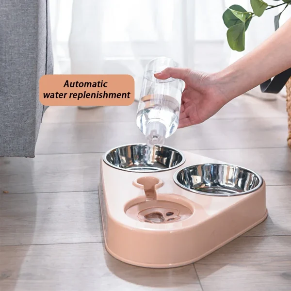 Non-slip and knock resistant dog bowl 2