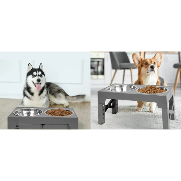 Dog Bowl Non-Slip Dog Feeder for Large Medium Dog 4