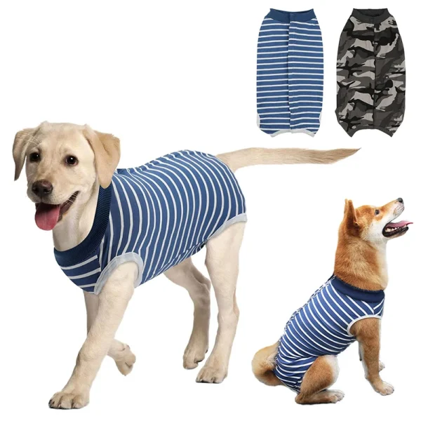 Dog Recovery Suit Abdominal Wound Surgical Clothes 1