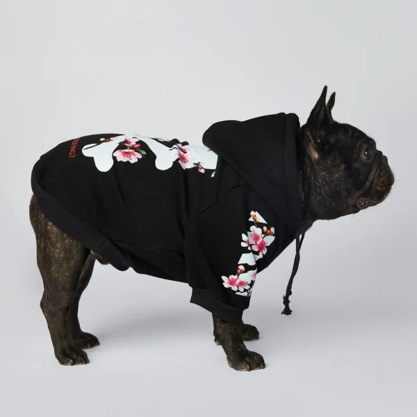 Fashion Sakura Dog Jacket Pet Dog Hoodies 2