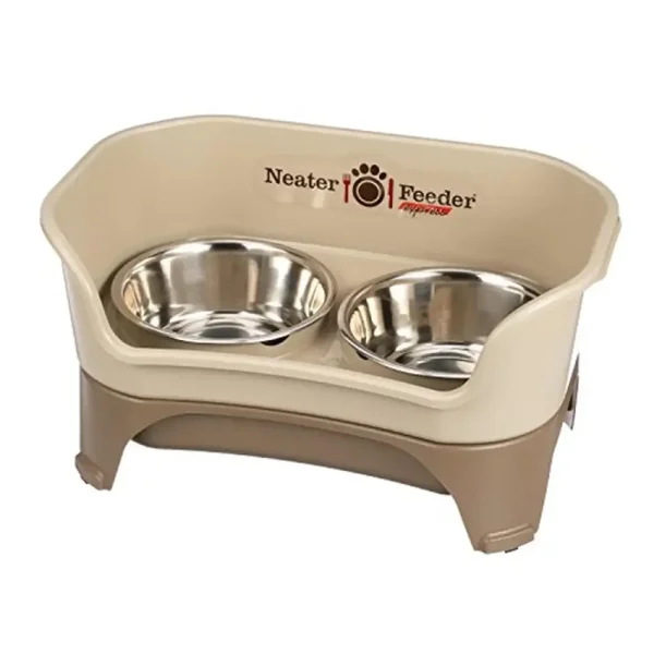 Non-Tip Dog Feeding Station Mess-Proof Elevated 1