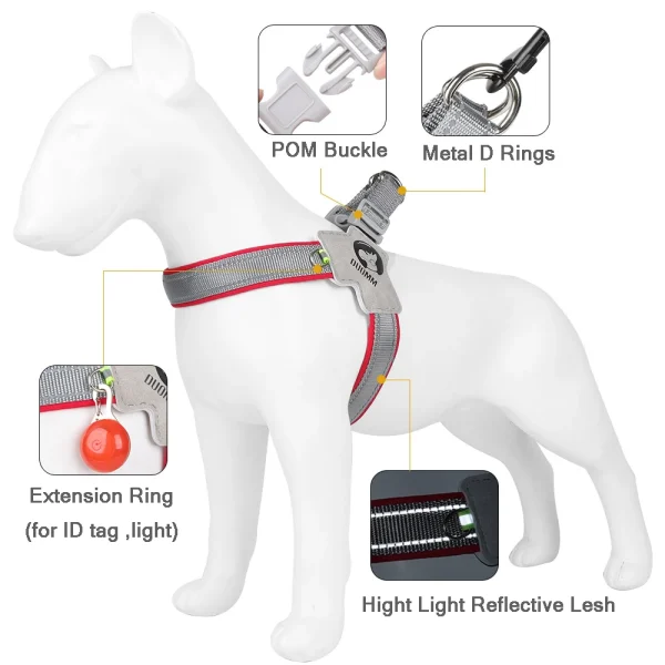 Y Dog Harness for Small Medium Dogs 2