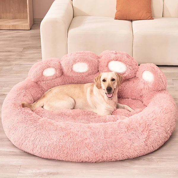 Fluffy Dog Bed Large Pet Products Dogs Beds 2