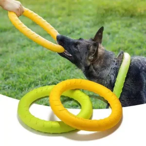 Dog Toys Pet Flying Disk Training Ring Puller 1