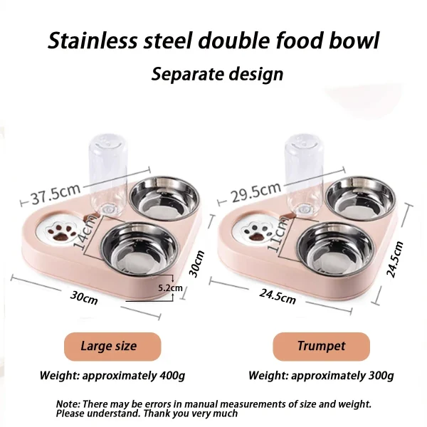 Non-slip and knock resistant dog bowl 3